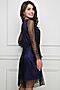 Платье BELLOVERA (Фиолетовый, черный) 17П0565 #216806