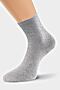 Носки CLEVER (Меланж серый) Д201 #220992