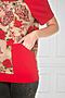 Блуза BELLOVERA (Красный) 4Б0994 #226213