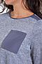 Блуза PRIMA LINEA (Серый) 5224 #241241