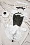 Эротический комплект горничной, домработницы LE CABARET (Черный, белый) 101201 #245001