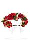 Веночек с розами и пионами Волшебный сад Nothing But Love (Красный, малиновый, зеленый) 203637 #259245