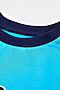 Пижама MARK FORMELLE (Голубой +синий +печать) 21-10538ПП-0 #260552