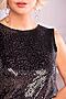 Блуза VITTORIA VICCI (Черный,серебристый) 1-20-2-5-03-1368 #261600