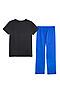 Пижама BOSSA NOVA (Синий/черный) 351л-161 #265043