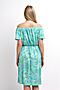 Платье CLEVER (Св.зелёный/синий) LDR29-761/1 #272099