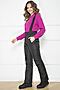 Костюм Ривьяно (Куртка+брюки) BELLOVERA (Бордовый, черный) 45В1825 #272458