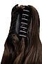 Накладной хвост шиньон накладные волосы длинный шиньон шиньон с заколкой "Нимфа" Nothing But Love (Коричневый, темно-коричневый) 296095 #272837