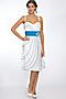 Платье Enigma (Бело-синий) P0322 #27420