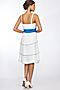 Платье Enigma (Бело-синий) P0322 #27420