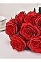 Букет роз "Роза Марена" MERSADA (Ярко-красный, темно-зеленый,) 300813 #301080