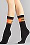 Носки GIULIA (Черный/Оранжевый) #305641