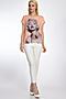 Блуза TUTACHI (Персиковый) 3D4-L4 #51079