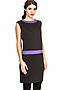 Комплект (платье+жакет) ALEGO (Черный/Фиолетовый) 1513.2P #58223