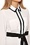 Блуза GLOSS (Белый/Черный) 19162-01 #59377