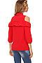 Блуза TUTACHI (Красный) 4580 #59635