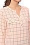 Блуза TUTACHI (Персиковый) 4579 #61728