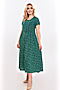 Платье BRASLAVA (Зеленый, бордовый) 5915/05 #645223