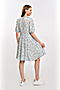 Платье BRASLAVA (Голубой, розовый) 5942/03 #645235