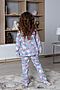 "Перышко-кант" - детская пижама ДЕТСКИЙ ТРИКОТАЖ 37 (Серый) ПЖ0133 #655558