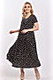 Платье BRASLAVA (Черный, бежевый) 5949/01 #655890