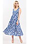 Платье BRASLAVA (Голубой, белый) 5944/03 #655904