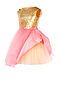 Платье ALOLIKA (Прекраса зол.розовый) ПЛ-1947-202 #657679