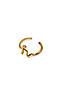 Кольцо "Волшебный алфавит" MERSADA (Золотистый, Светло-бежевый) 296414 #659008