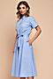 Платье 1001 DRESS (Голубой (принт горошек)) 0132101-00831DT #660645