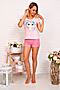 Пижама(Шорты+футболка) SOFIYA37 (Розовый) 8011 #666926