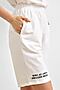 Комплект женский (футболка, шорты) MARK FORMELLE (Белый +печать) 21-11241ПП-7 #673978