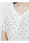 Блуза MARK FORMELLE (Мелкий узор на сумрачно-белом) 22-14216П-9 #679017