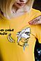 Пижама Старые бренды (Желтый+тропические фрукты) ЖП 064/3 #682670