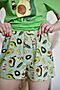 Пижама Старые бренды (Авокадо на салатовом (кот)) ЖП 022 #682689