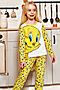 Пижама CROCKID SALE (Желтый) AW20GJ0518 #702949