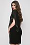 Комплект (Платье+Накидка) BELLUCHE (Чёрный) ПГИ3103-07 #713444