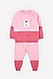 Костюм (джемпер+брюки) CROCKID SALE (Светло-розовый,темная герань) #718183