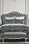 Комплект постельного белья Евро AMORE MIO (Серый/графитовый) 25265 #730801
