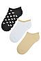 MY Носки женские укороченные MSM12С 3 пары  (18/150) (Assorti) #732969