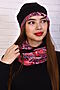 Комплект шапка и шарф-снуд 36123 НАТАЛИ (Фиолетовый (ед.)) 22858 #740082