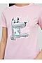 Комплект (футболка, брюки) MARK FORMELLE (Розовый +серая клетка) 22-14499ПП-0 #740222