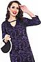Платье LADY TAIGA (Фиолетовый принт) П3163 #742738