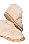 Обувь домашняя Бабуши из овечьего меха на трикотажной основе НАТАЛИ (Бежевый) 23617 #745711