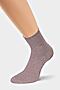 Носки CLEVER (Меланж св.коричневый) Д307 #775952