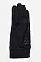 Спортивные перчатки демисезонные женские черного цвета MTFORCE (Черный) 644Ch #780819