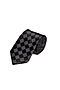 Галстук классический галстук мужской галстук в клетку в деловом стиле... SIGNATURE (Черный, белый,) 300143 #782987