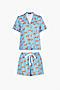 Пижама INDEFINI (Голубой) 531800-9-2084TBD #783520