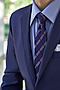 Галстук классический галстук мужской галстук с геометрическим рисунком в... SIGNATURE (Темно-синий, черный, алый,) 300128 #783915