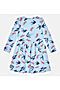 Платье KOGANKIDS (Голубой набивка ласточки) 401-242-06 #784556