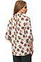 Блуза FIFTYPATES (Ментоловый/цветы) 4-086 #78614